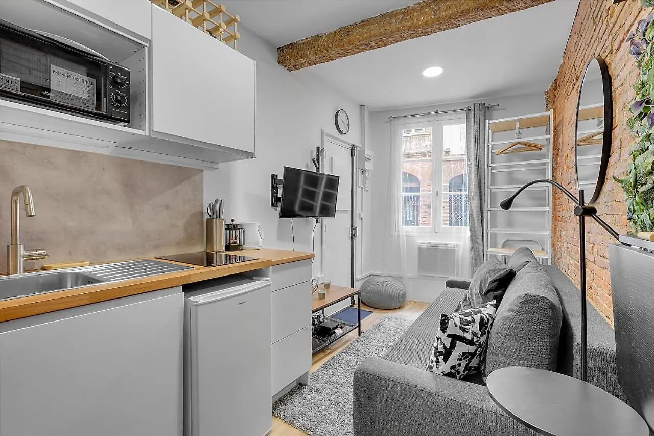 Getaway For 2 Beautiful Studio Near The Garonne Toulouse 0*,